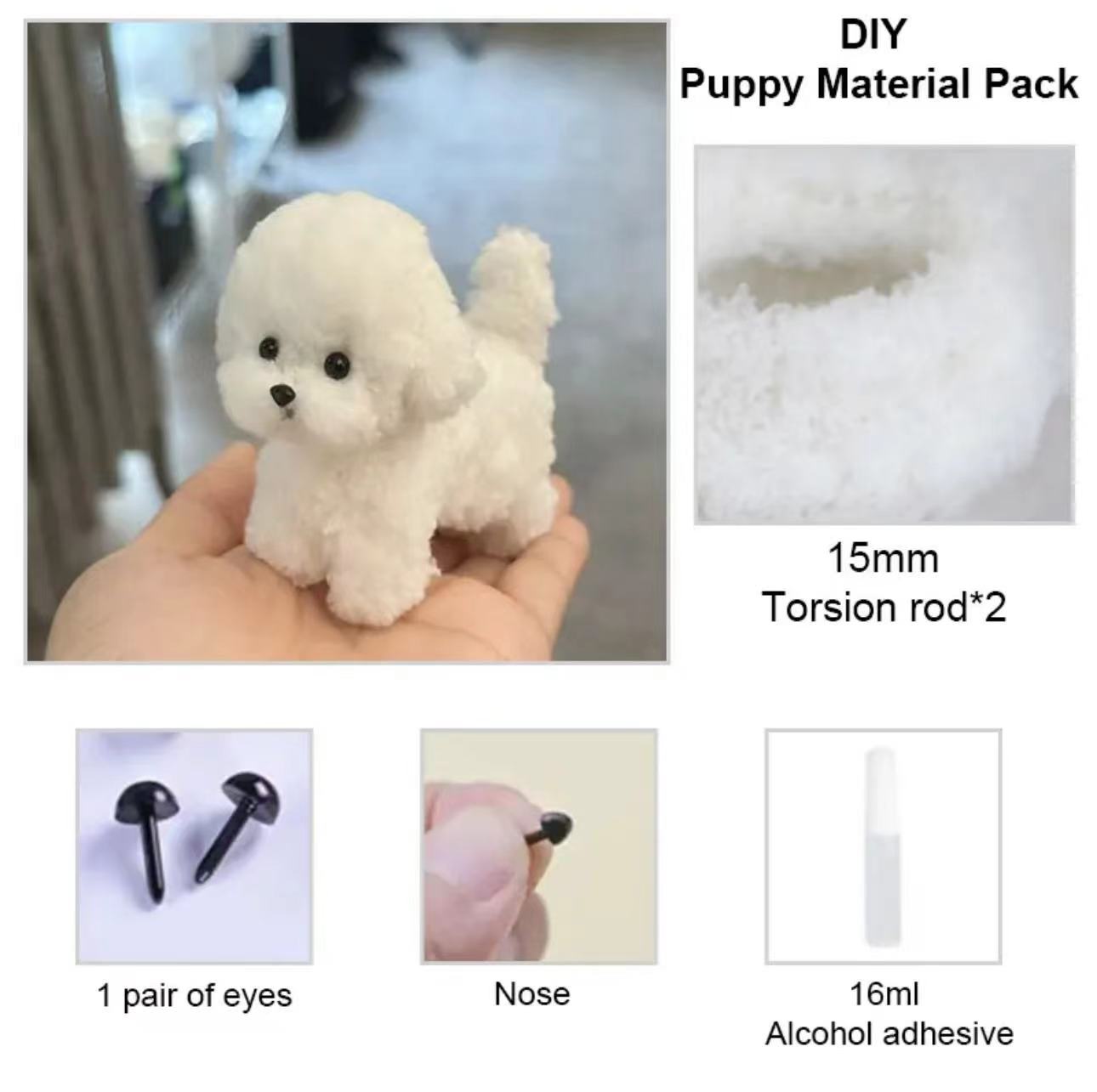 mini twist stick dog