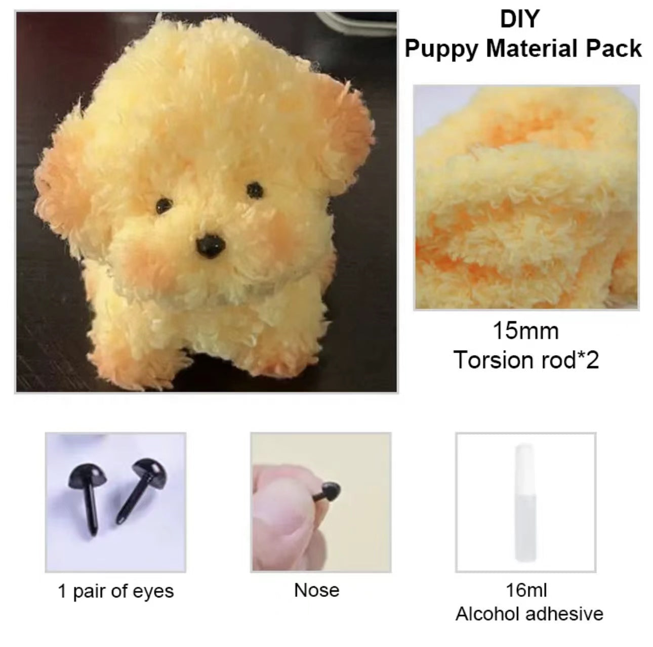 mini twist stick dog