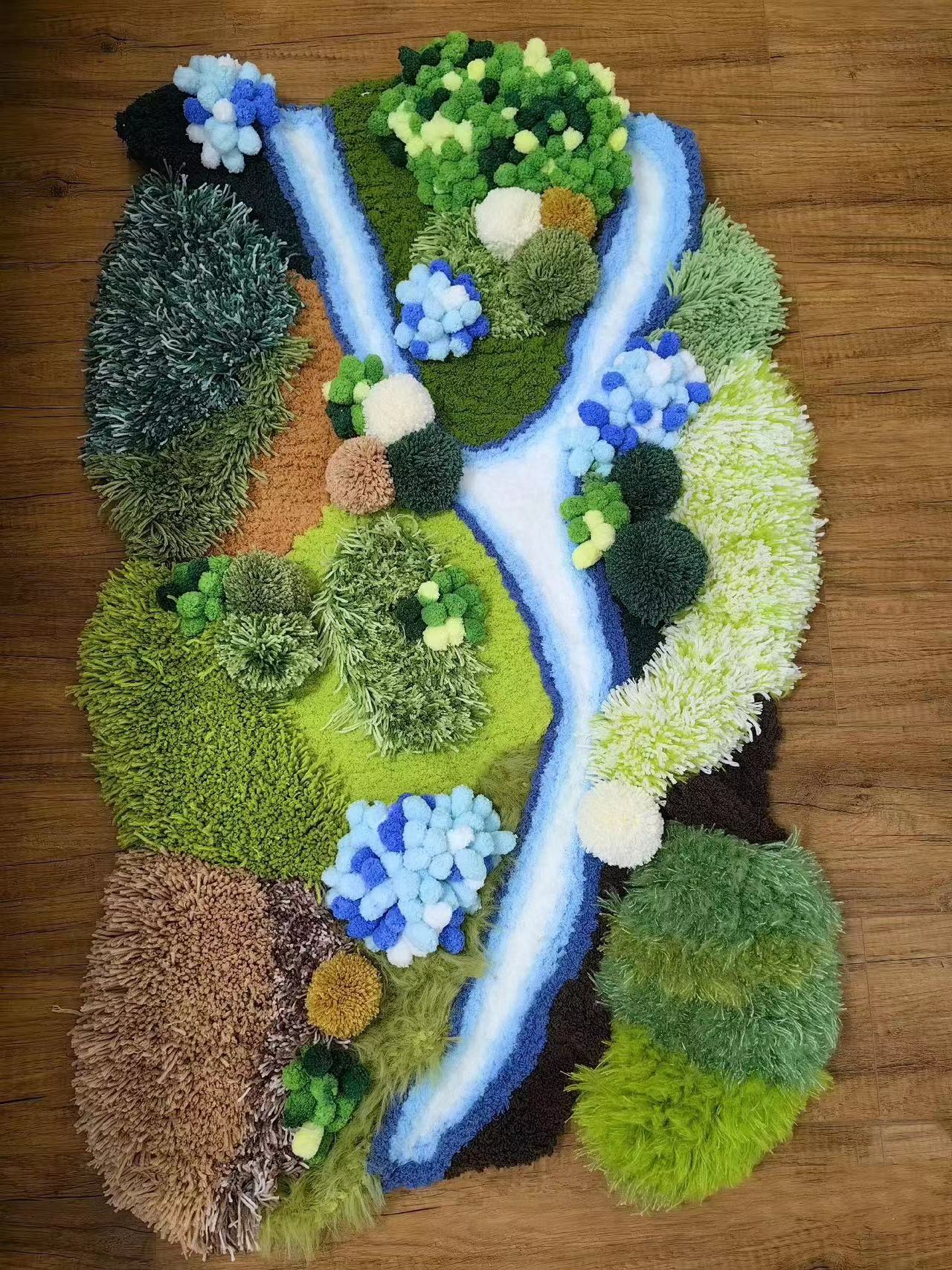 crochet carpet