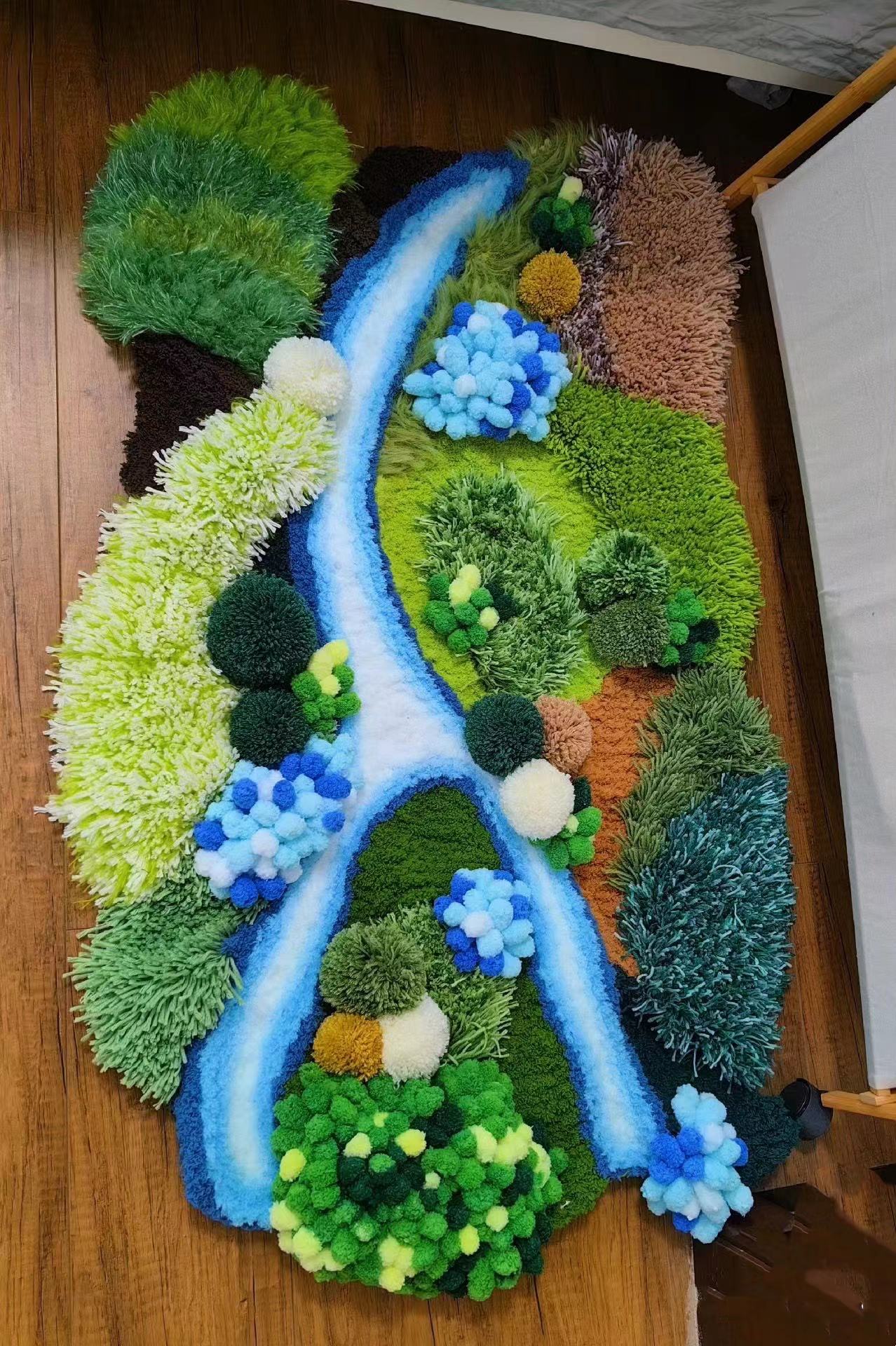 crochet carpet